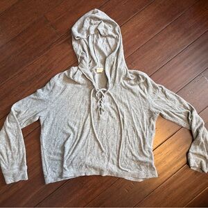 Billabong Light Gray Knit Top